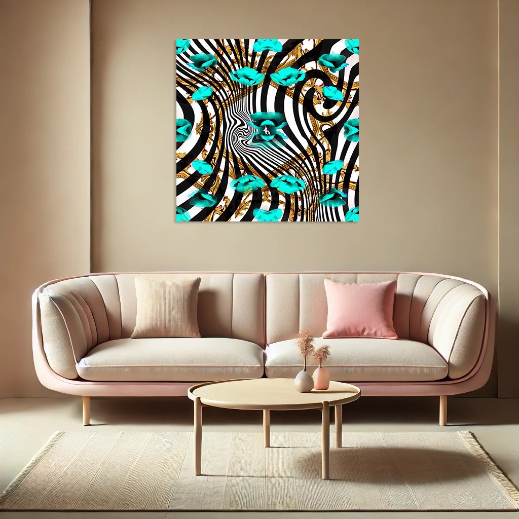 Modern Çicek 1 Tablo
