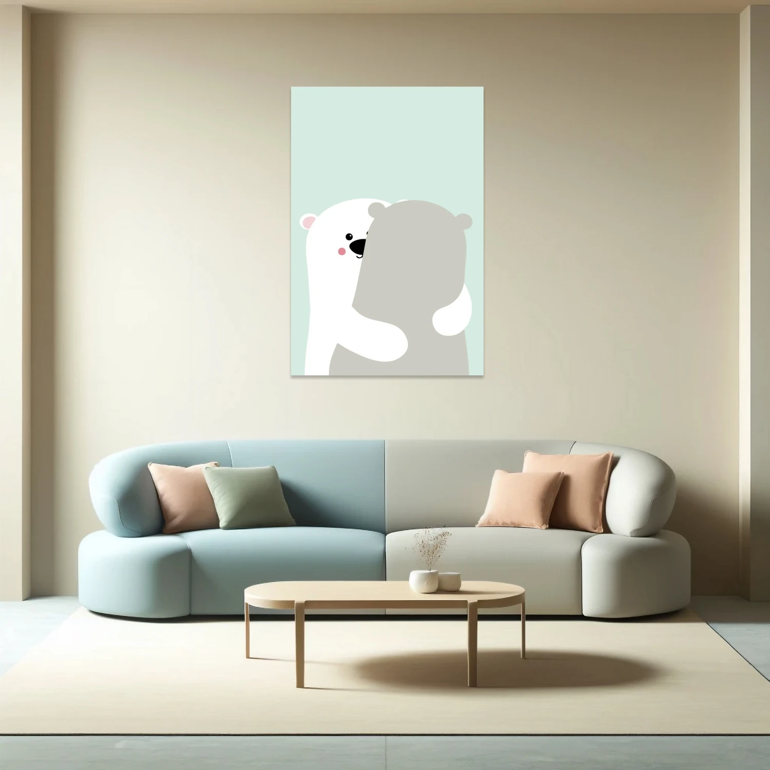 Sarılmış Ayılar Tablo