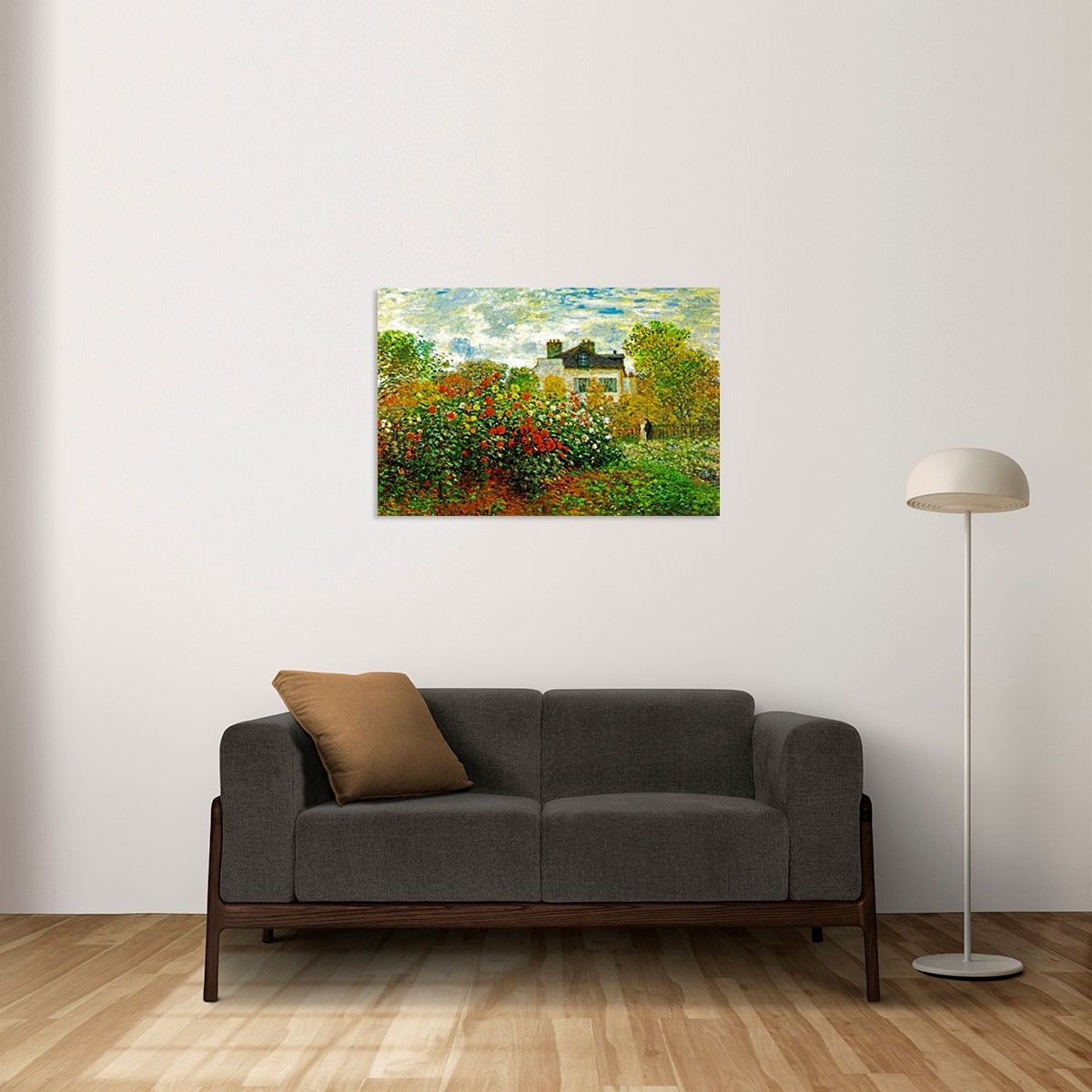 Argenteuil'de Monet'in Bahçesi, 1873 Tablo