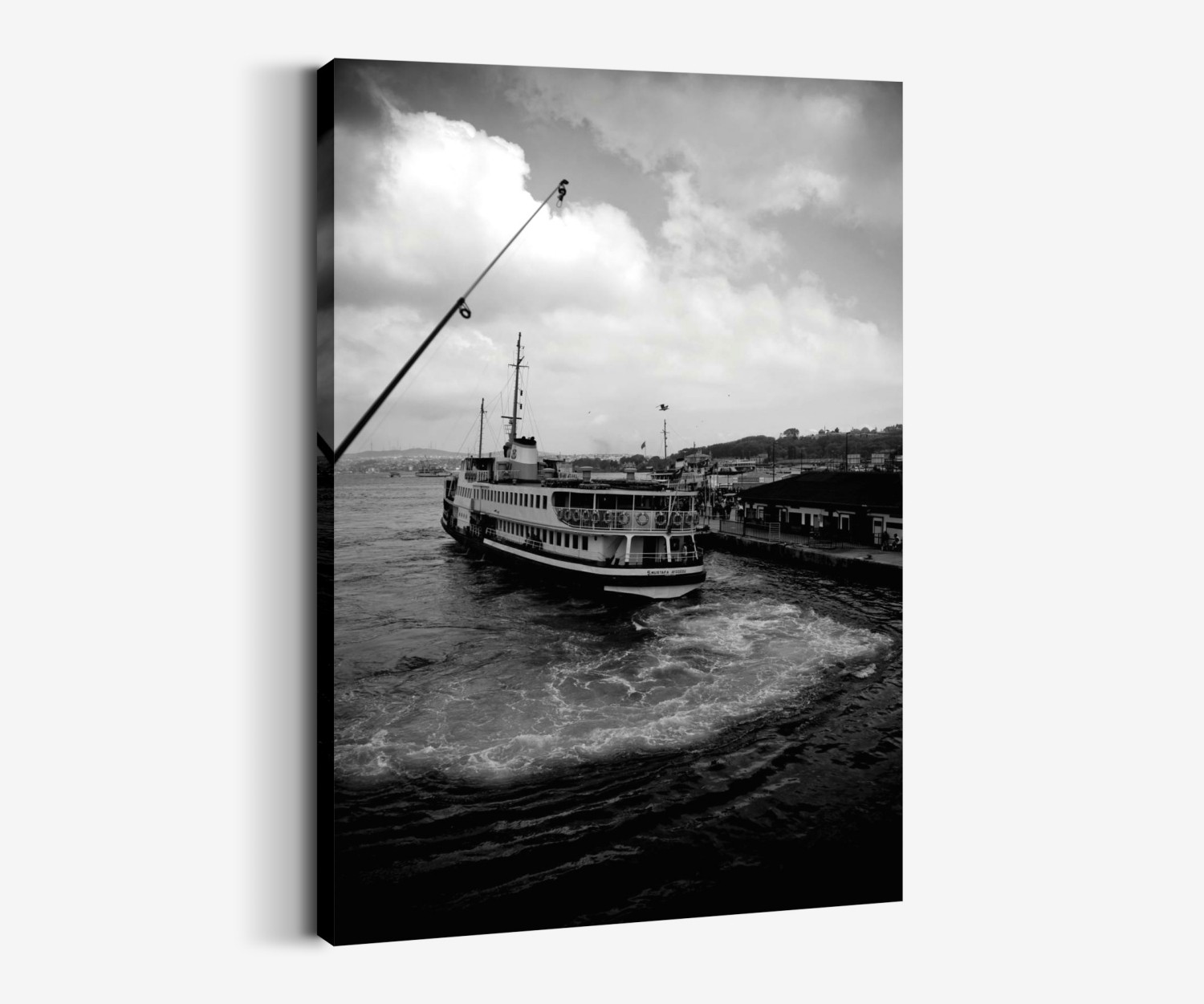 Oltada İstanbul (Galata Köprüsü-istanbul) Tablo