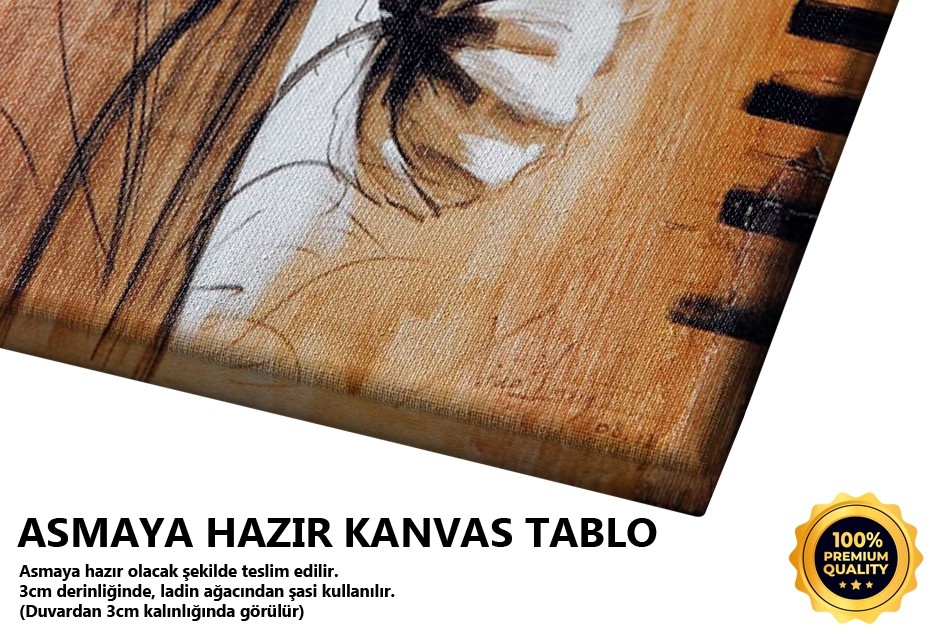 Dekoratif Çicek 1 Tablo