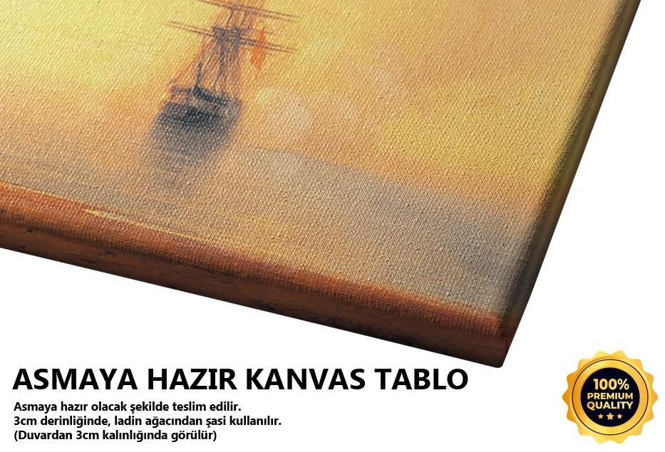 Sahil Manzarası, 1845 Tablo