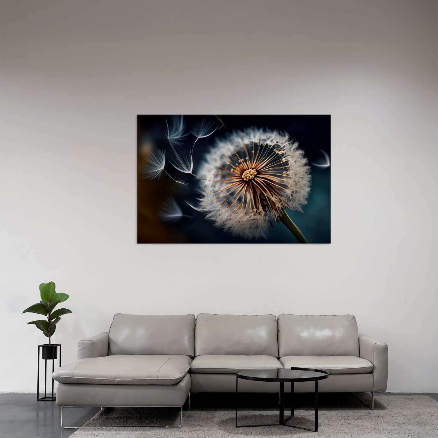 Dandelion Çiçeği Detayı