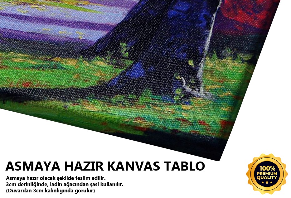 Renkli Orman Tablo