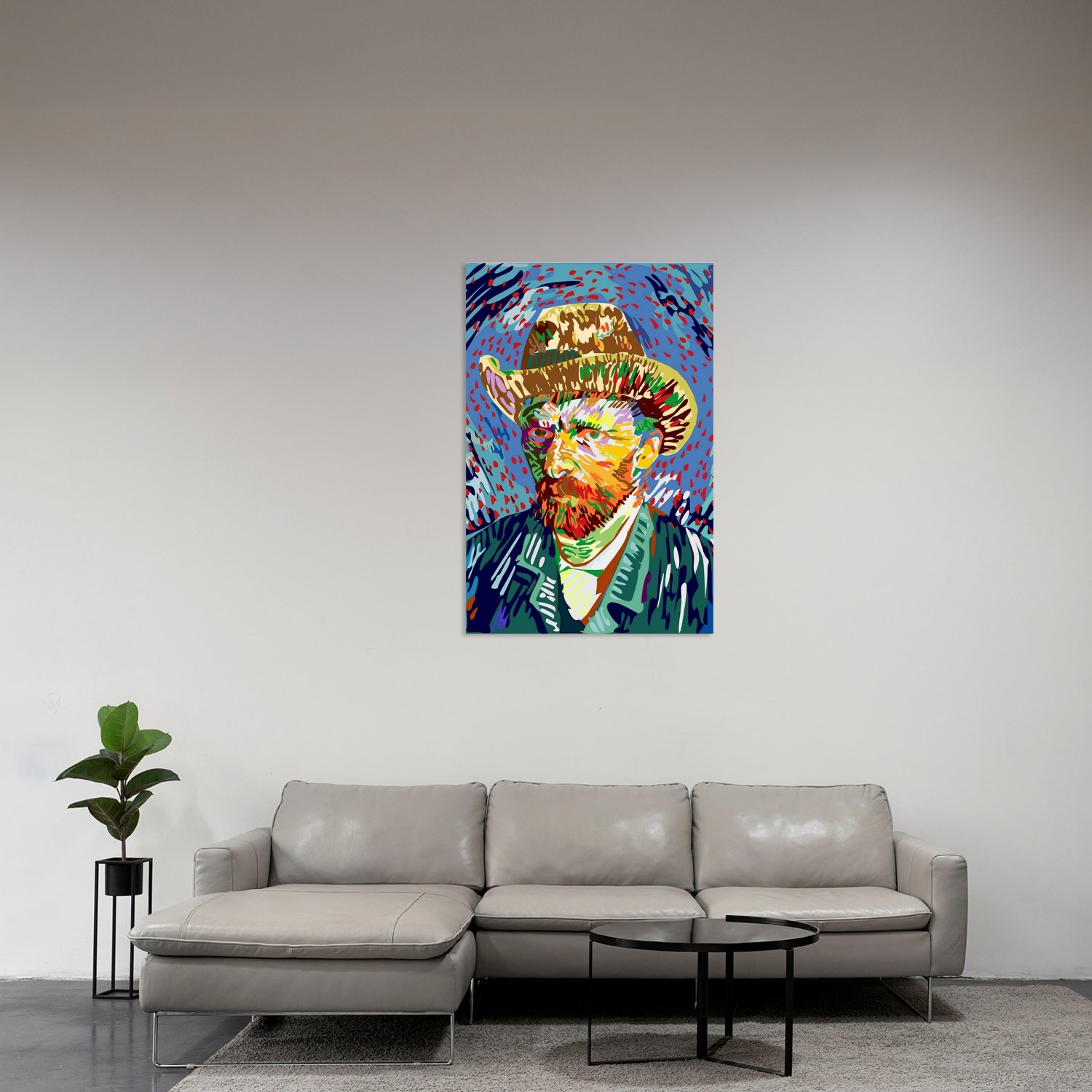 Van Gogh Otoportre Tablo