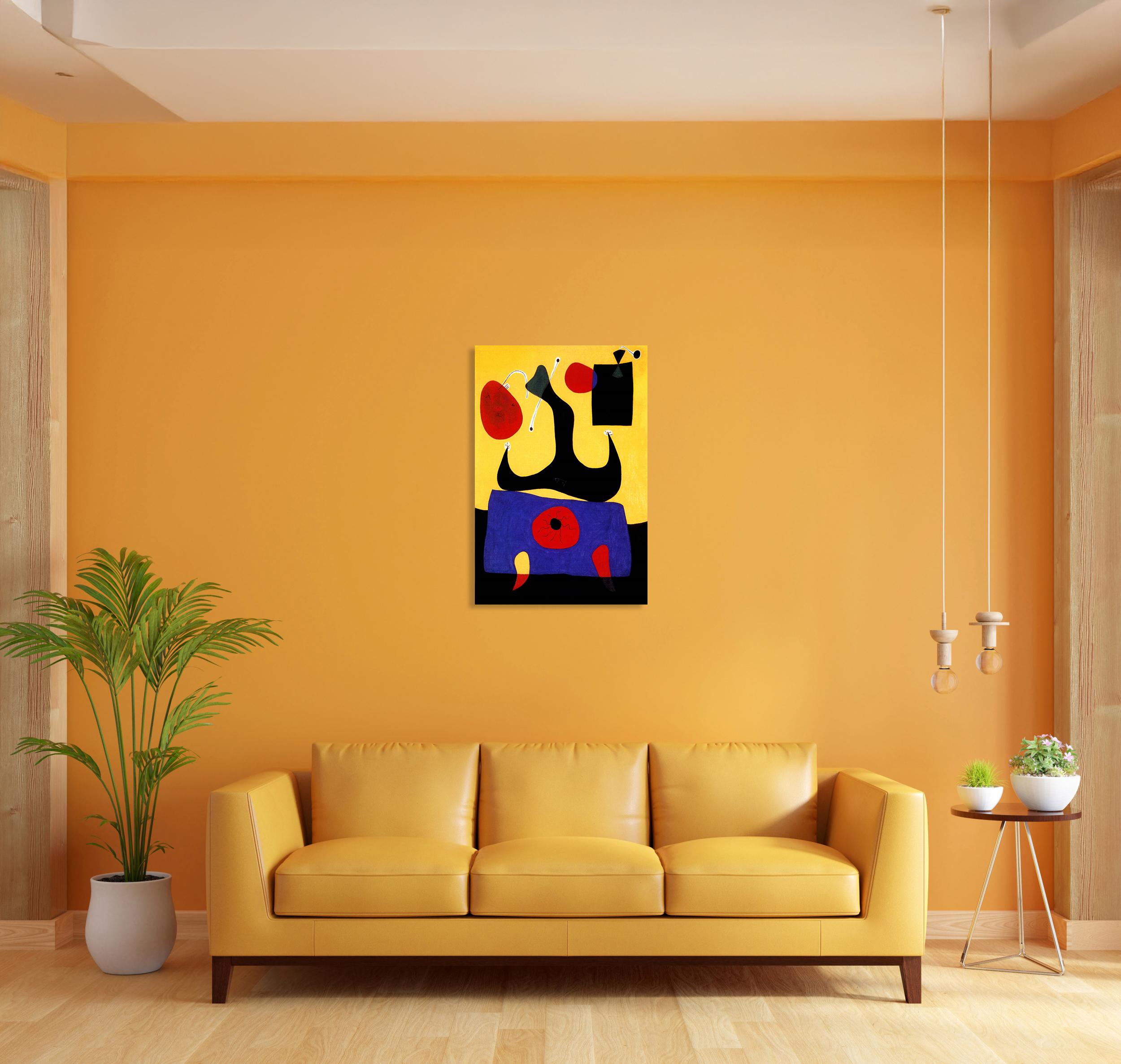 Femme Assise Tablo