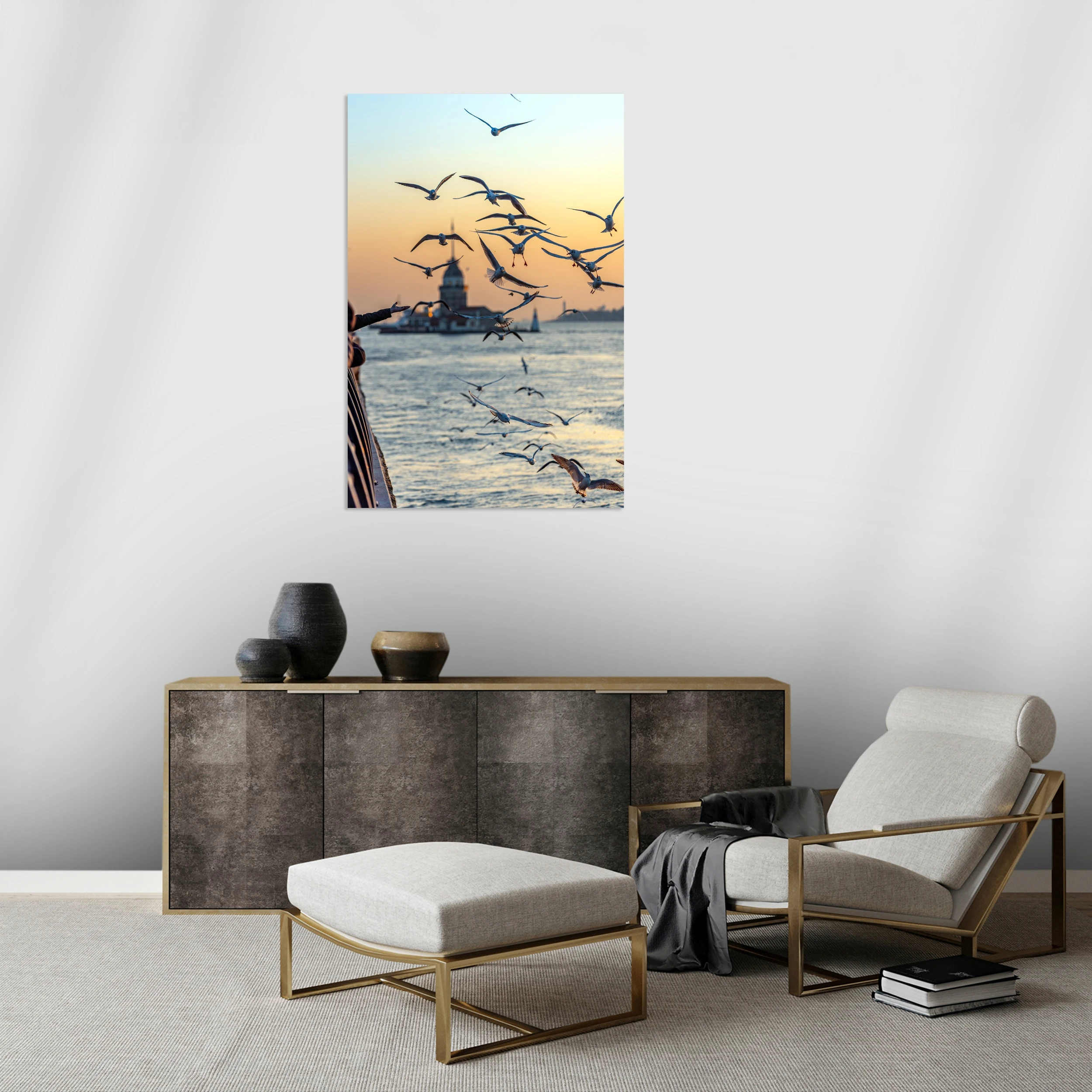 Martılar ve Kız Kulesi