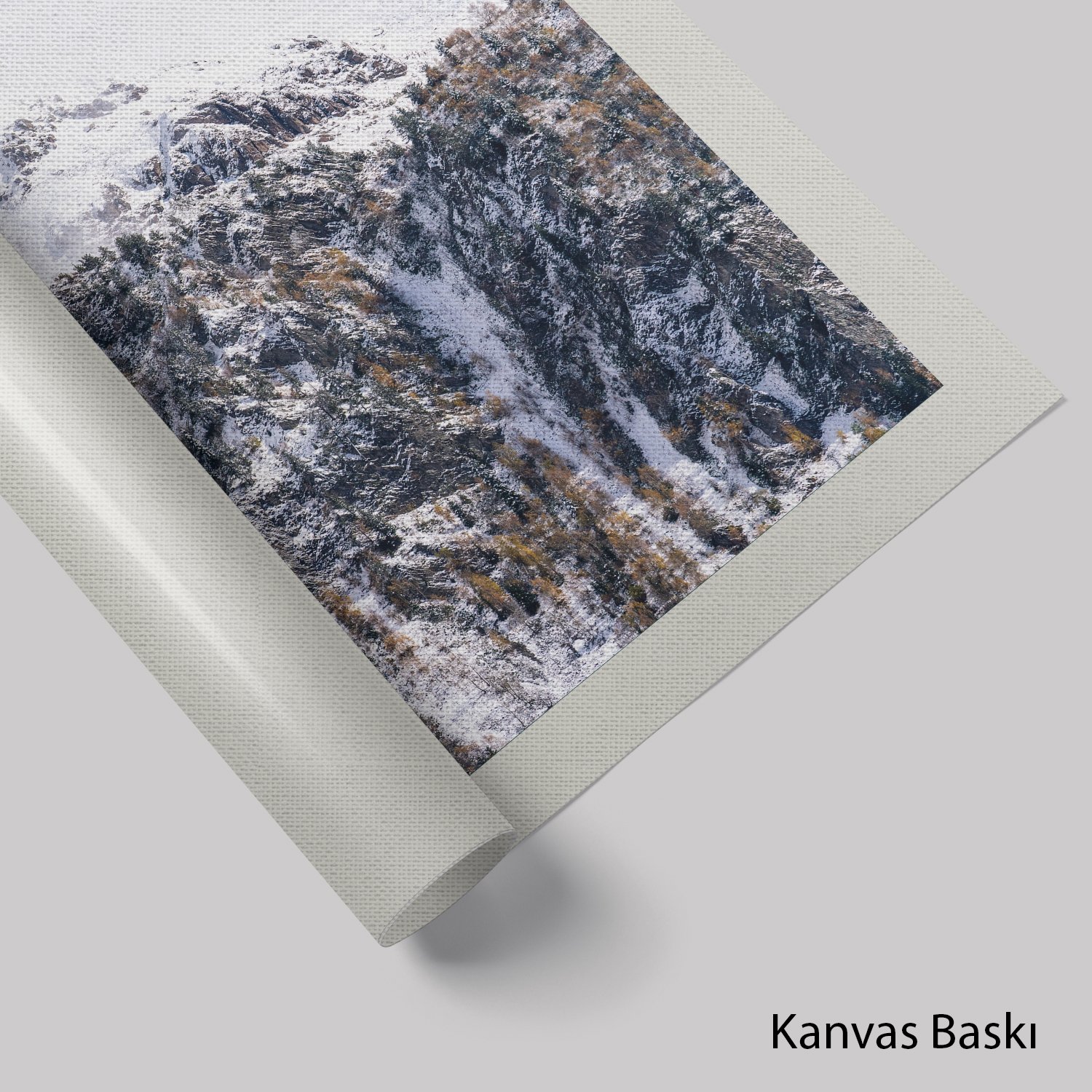 Sonbahar ve Karlı Dağlar