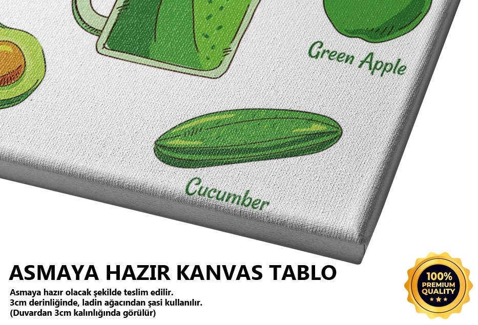 Yeşil Smoothie Tablo