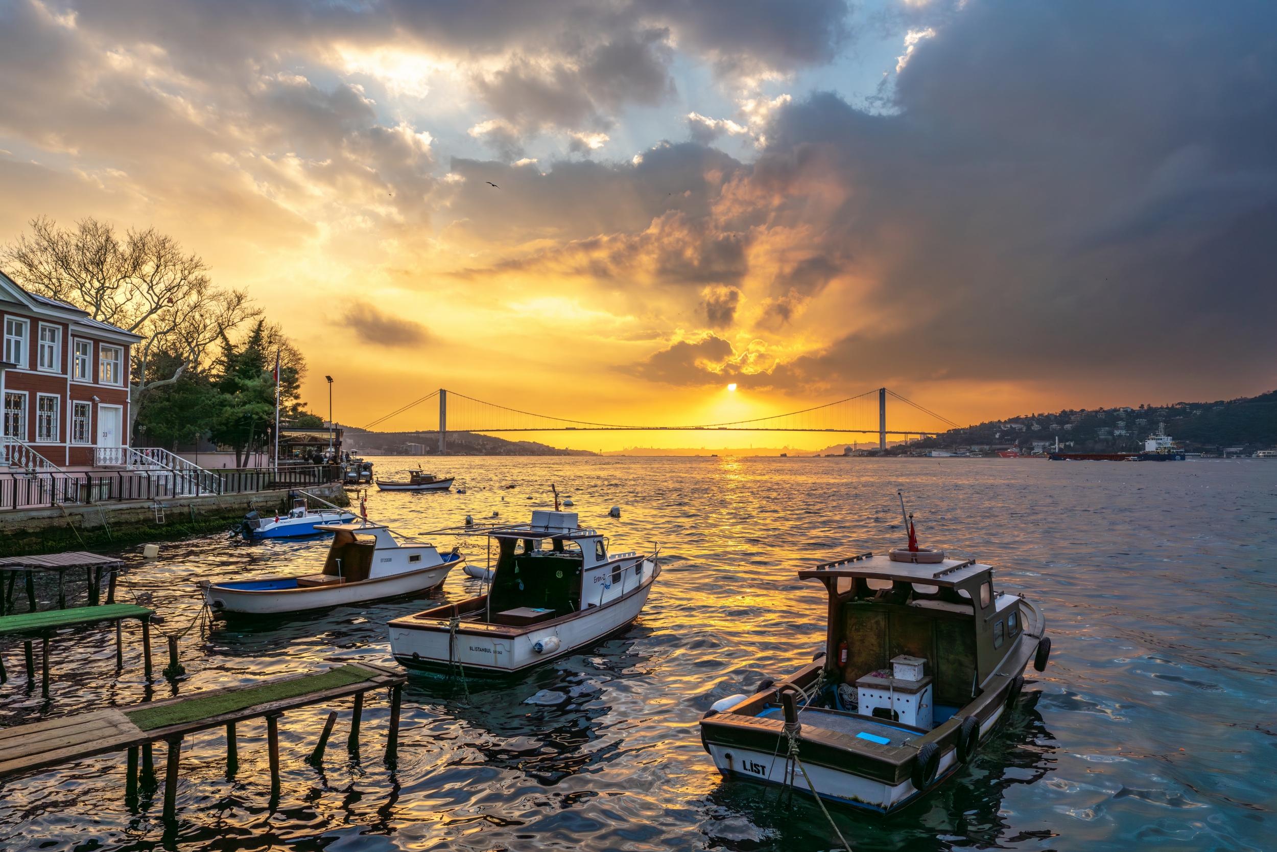 İstanbul'da Gün Batımı