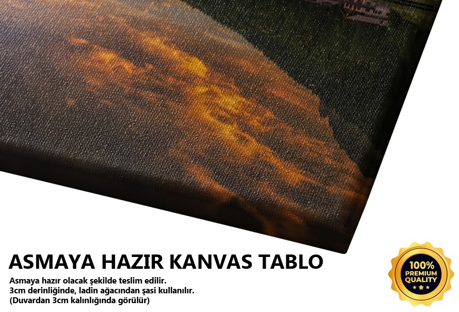 Göl Yansıması ve Dağlar