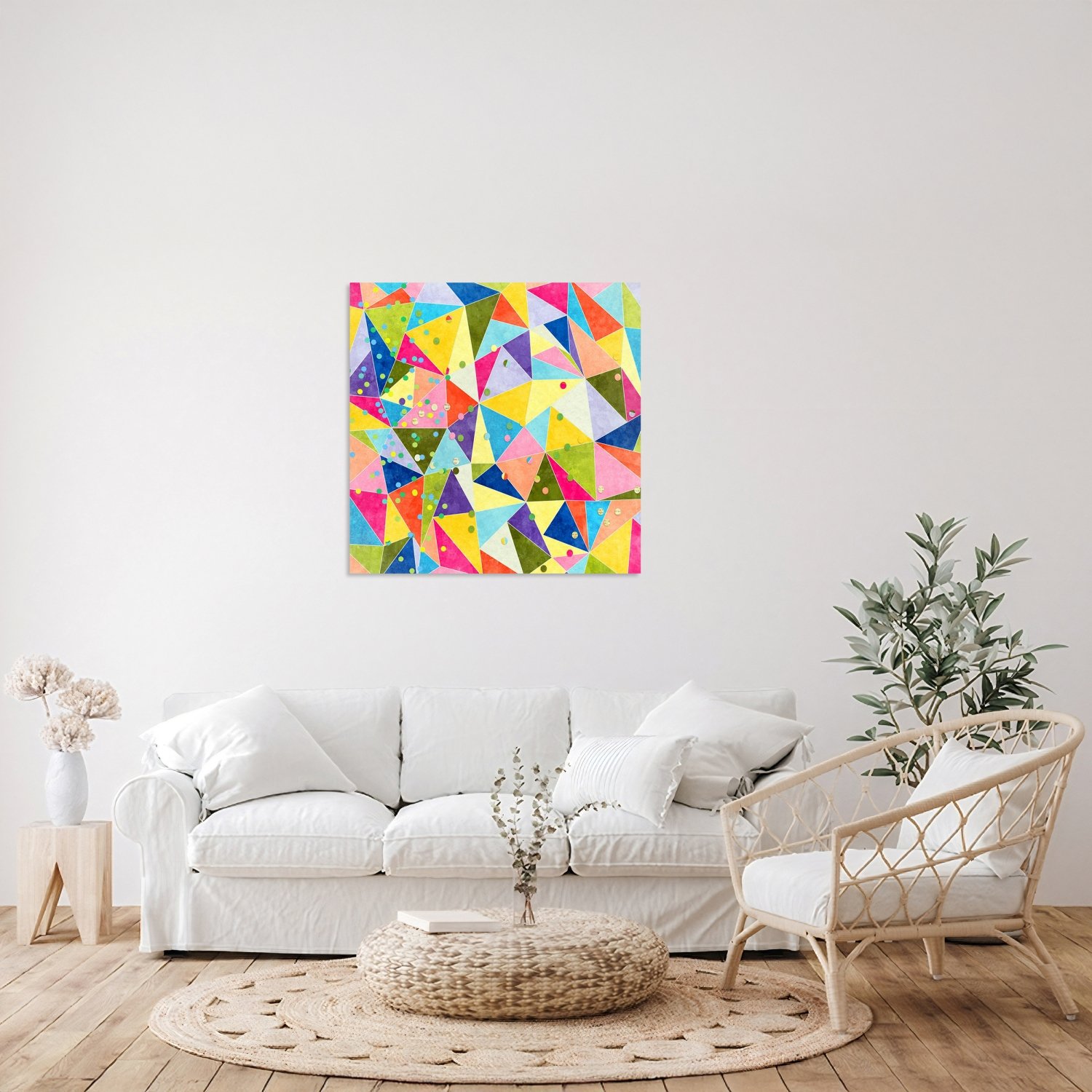 Geometrik Art Tablo