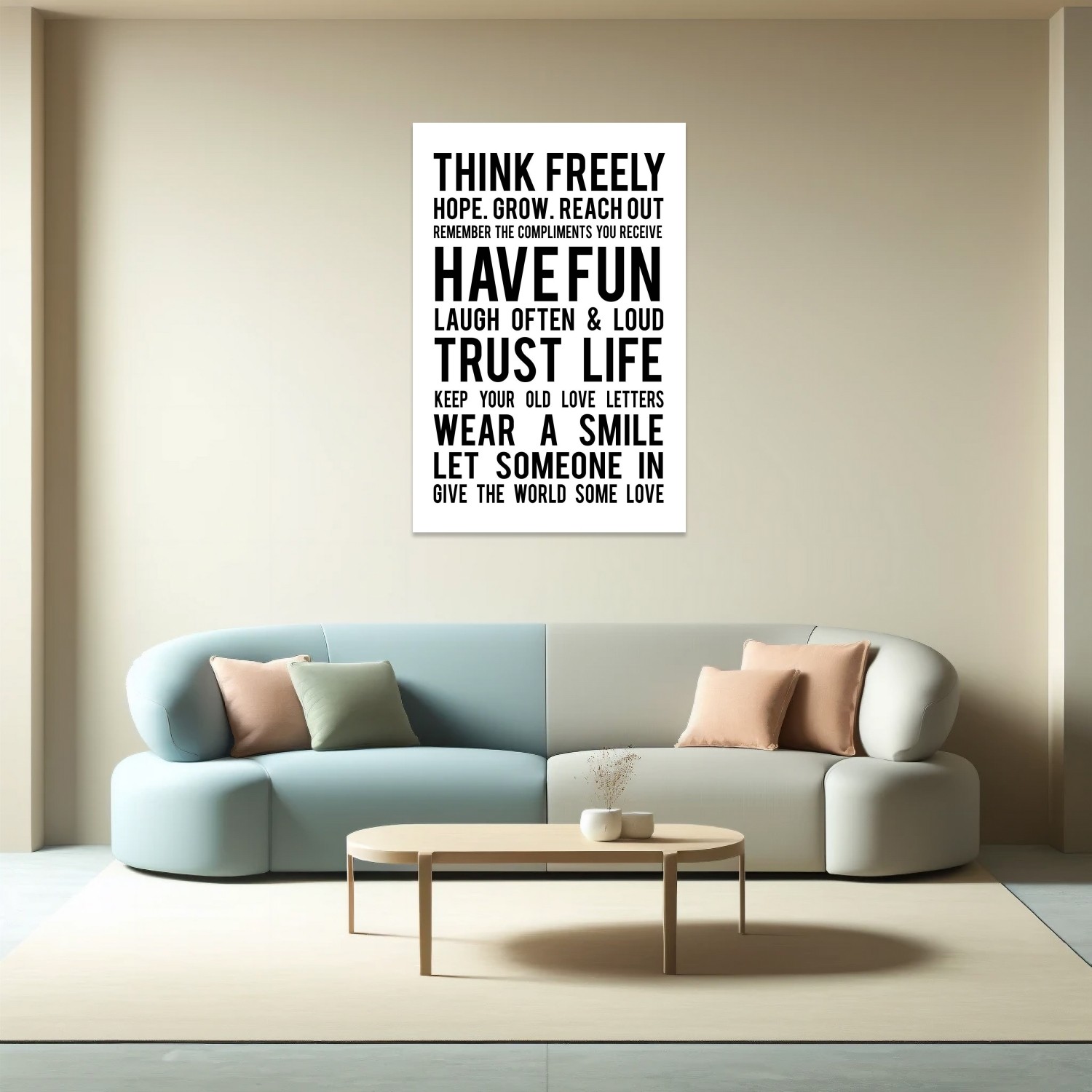 Think Freely Tablo