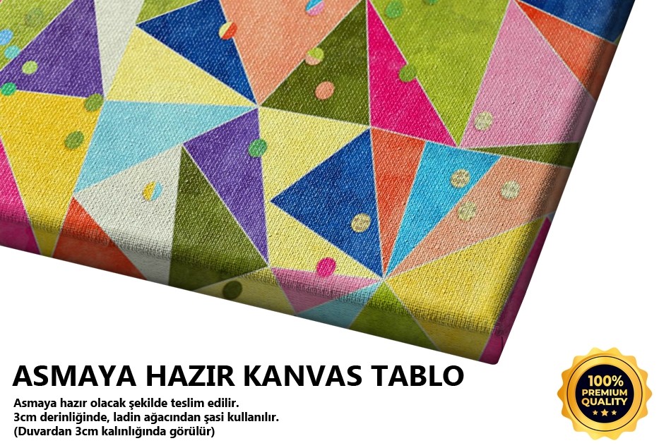 Geometrik Art Tablo