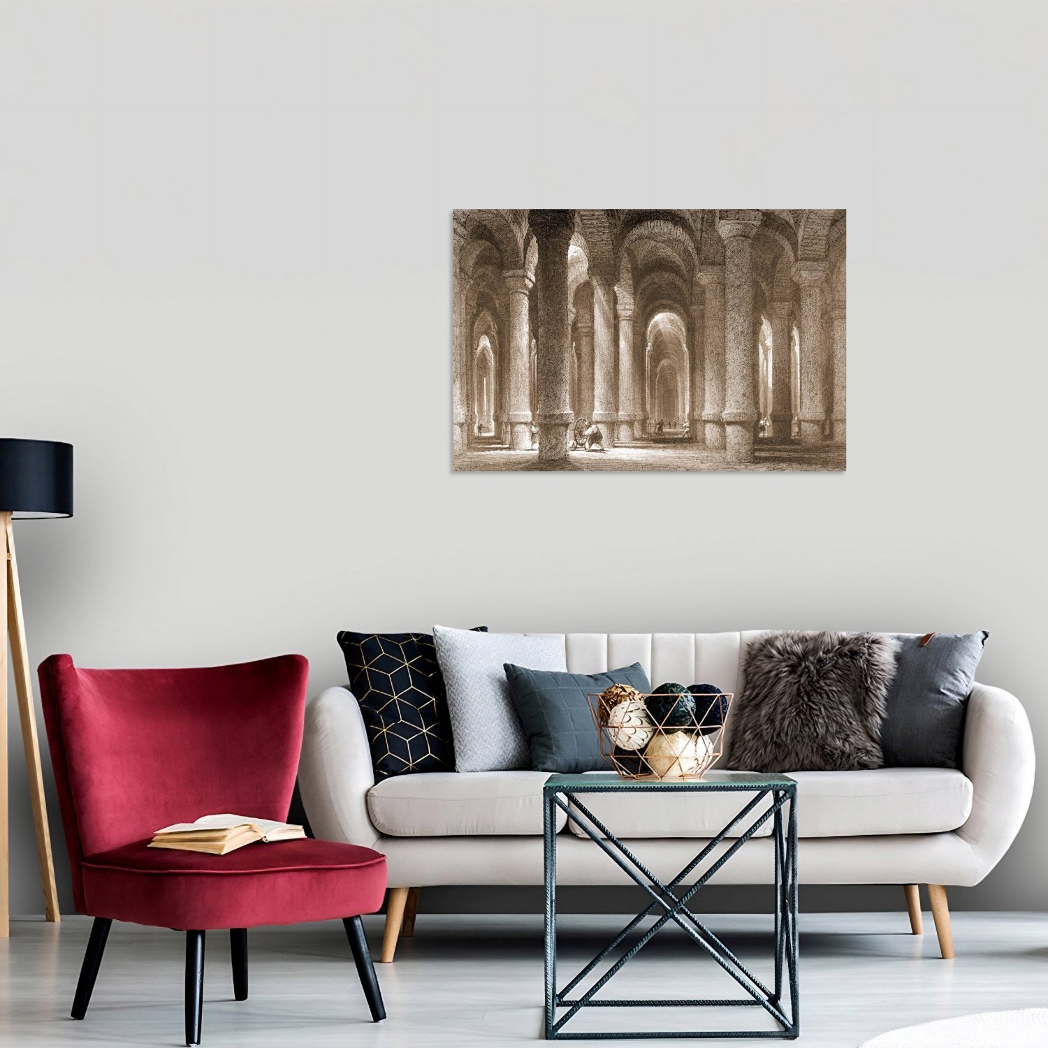 Yerebatan (Binbirdirek) Sarnıcı Tablo