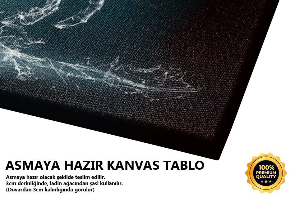 Suda Koşan At Tablo