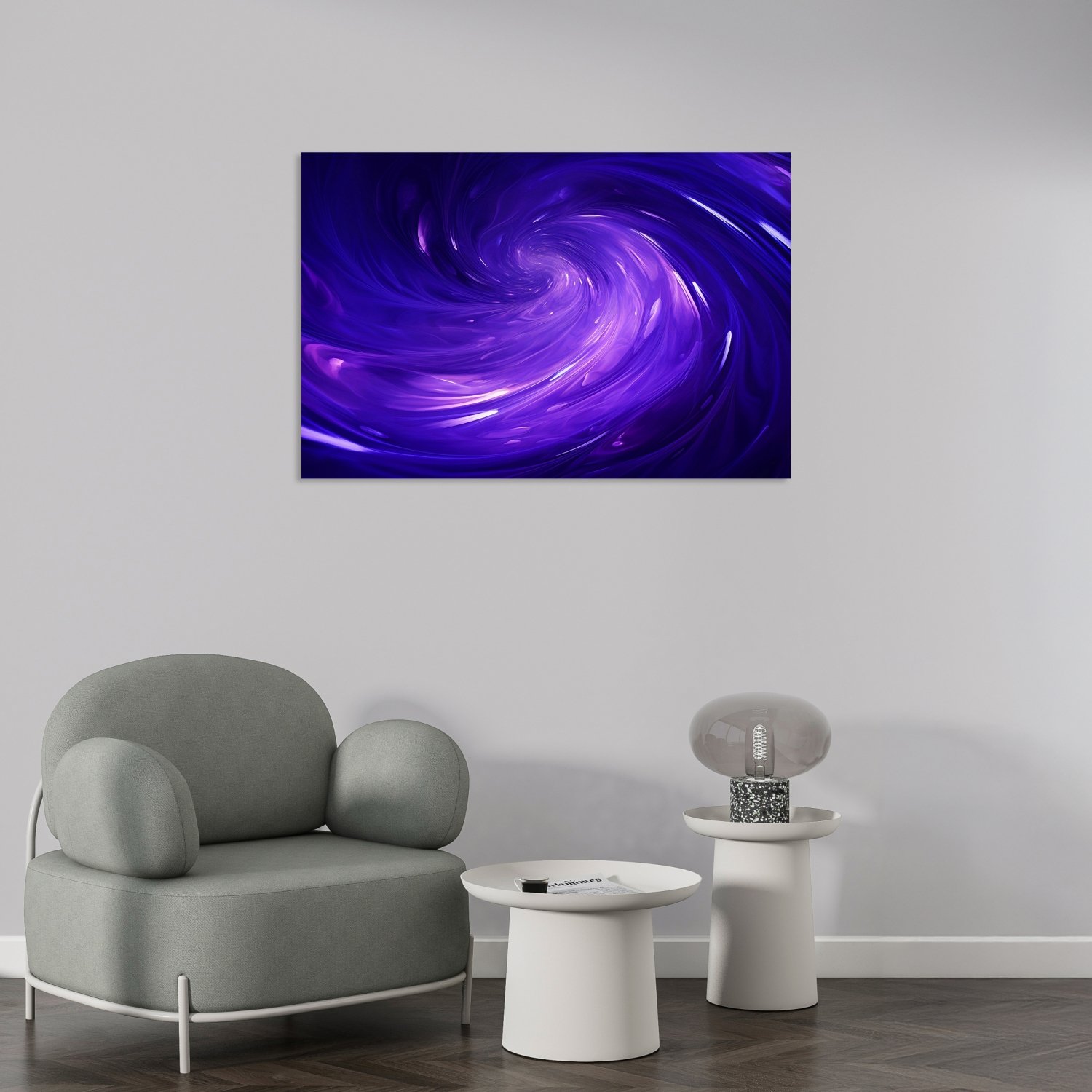 Mavi Mor Spiral Enerji
