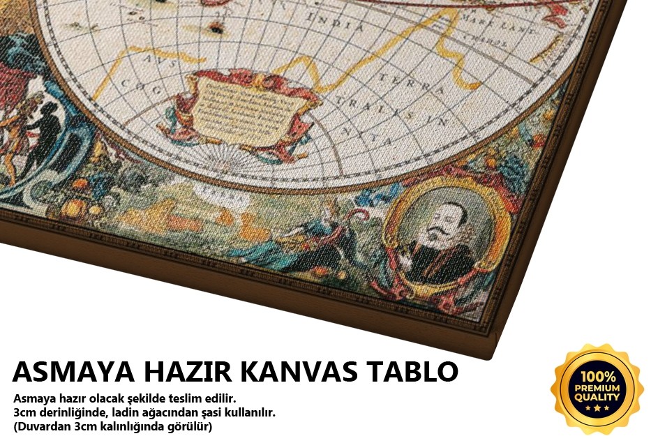 Dünya Haritası Tablo