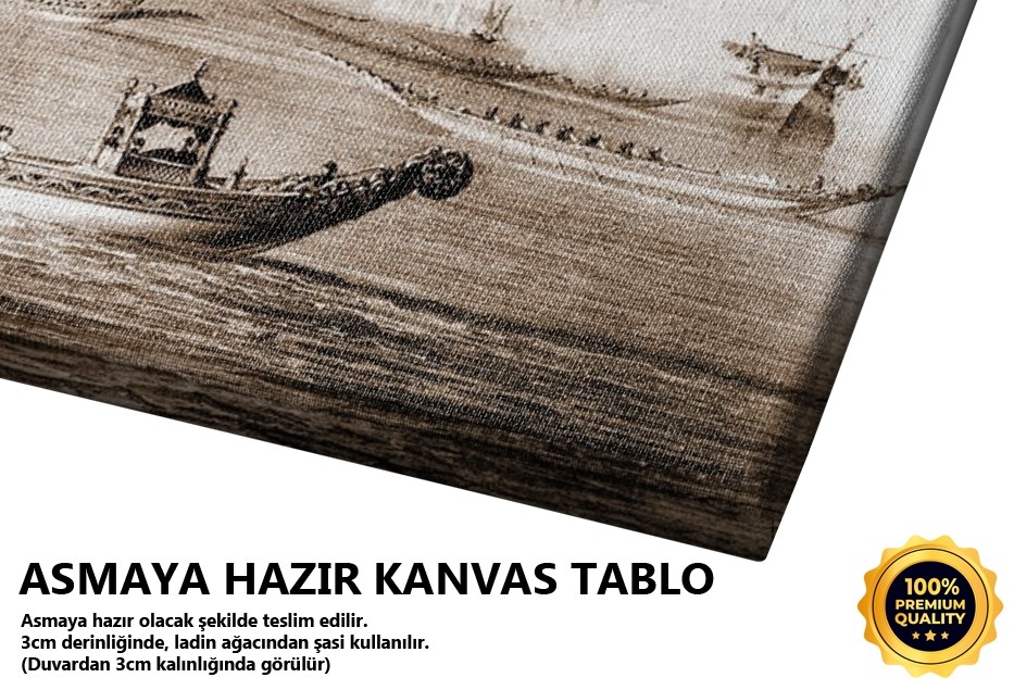 Sultanın Saltanat Kayığı Tablo