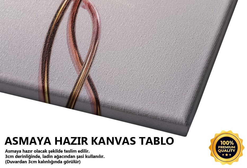 Şeffaf Pembe Çiçek İllüstrasyonu