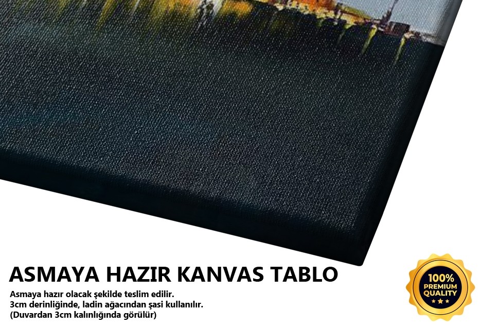 Sahil Manzarası Tablo