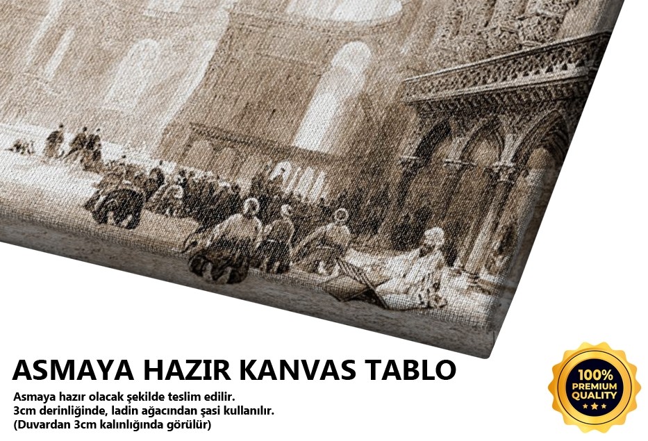 Ayasofya Camii İç Görünüşü Tablo