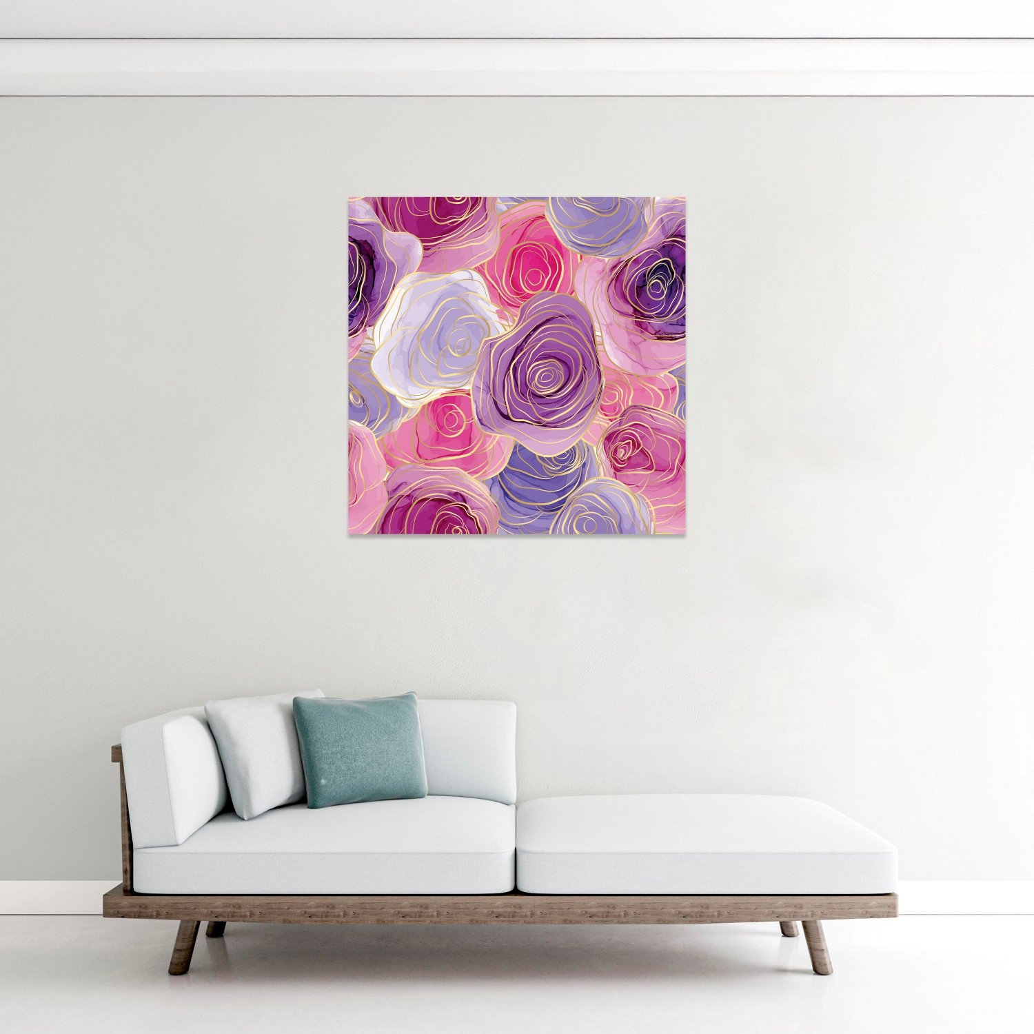 Pembe Gül Deseni