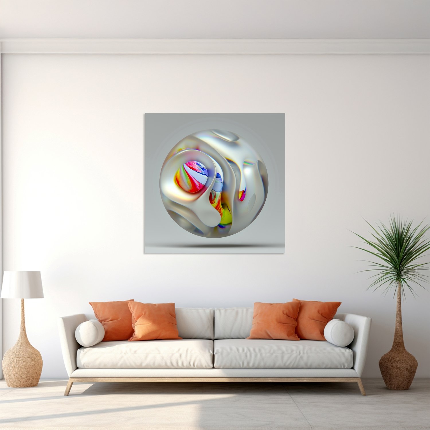 Renkli Spiral Metal Form
