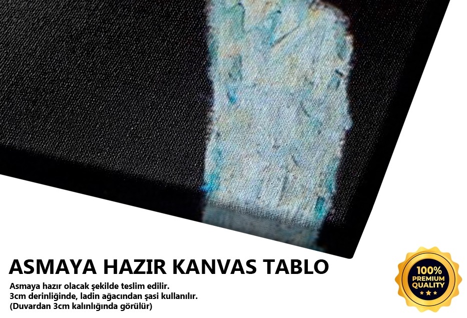 Lady Hat İle (Detay) Tablo