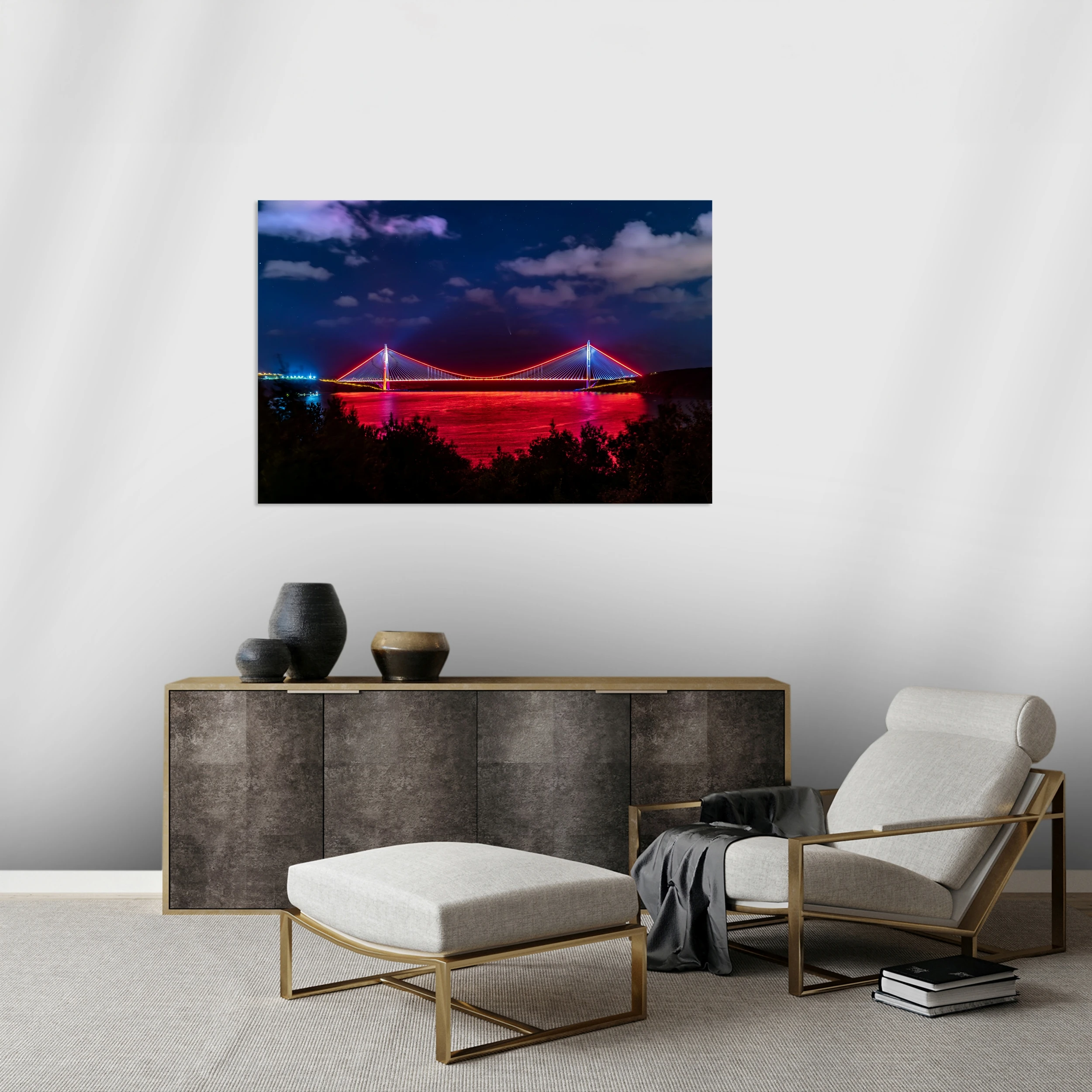 Neowise Kuyruklu Yıldızı ve Yavuz Sultan Selim Köprüsü