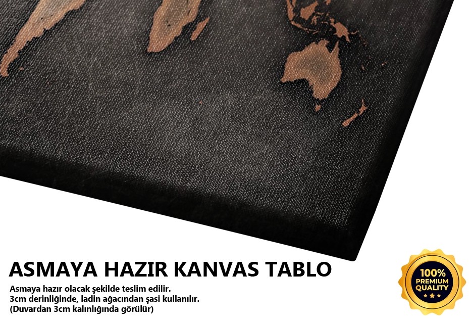 Dünya Haritası Tablo
