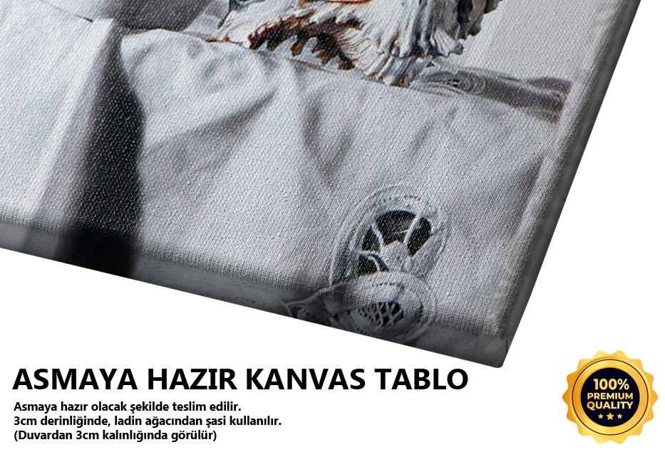 Vazoda Çiçekler Tablo