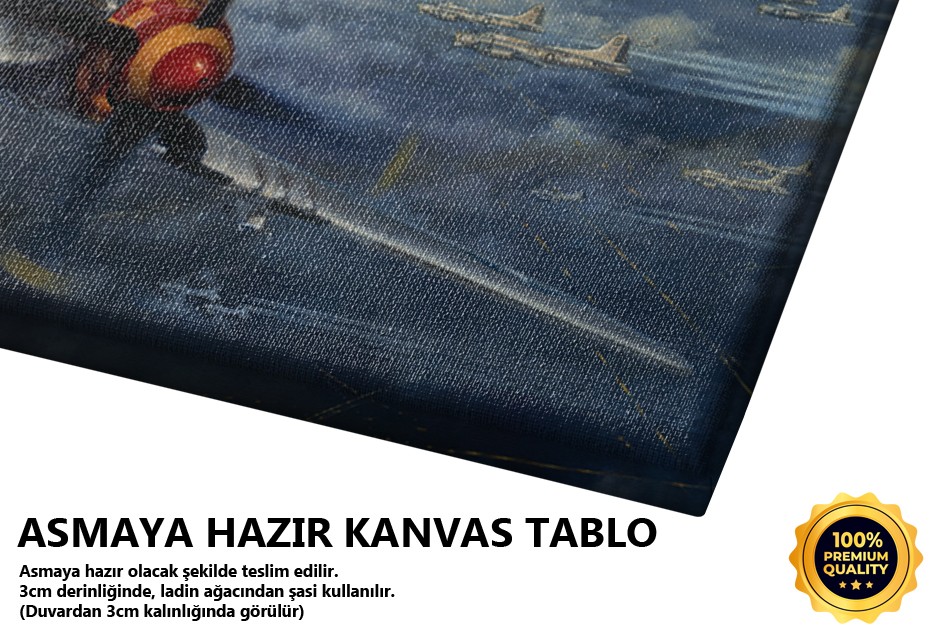 II. Dünya Savaşı Uçak İllüstrasyonu