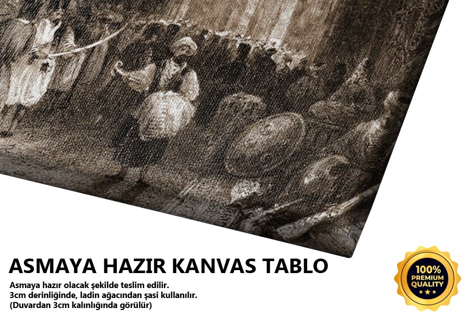 Kapalı Çarşı Silah Pazarı Tablo