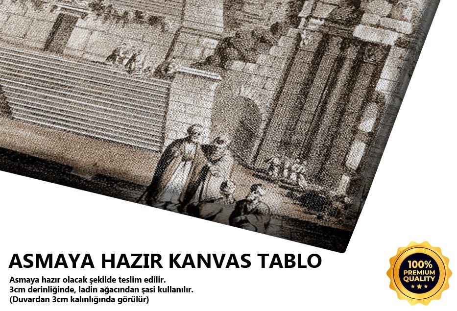 Antalya Kale'de Demre Antik Tiyatro Tablo