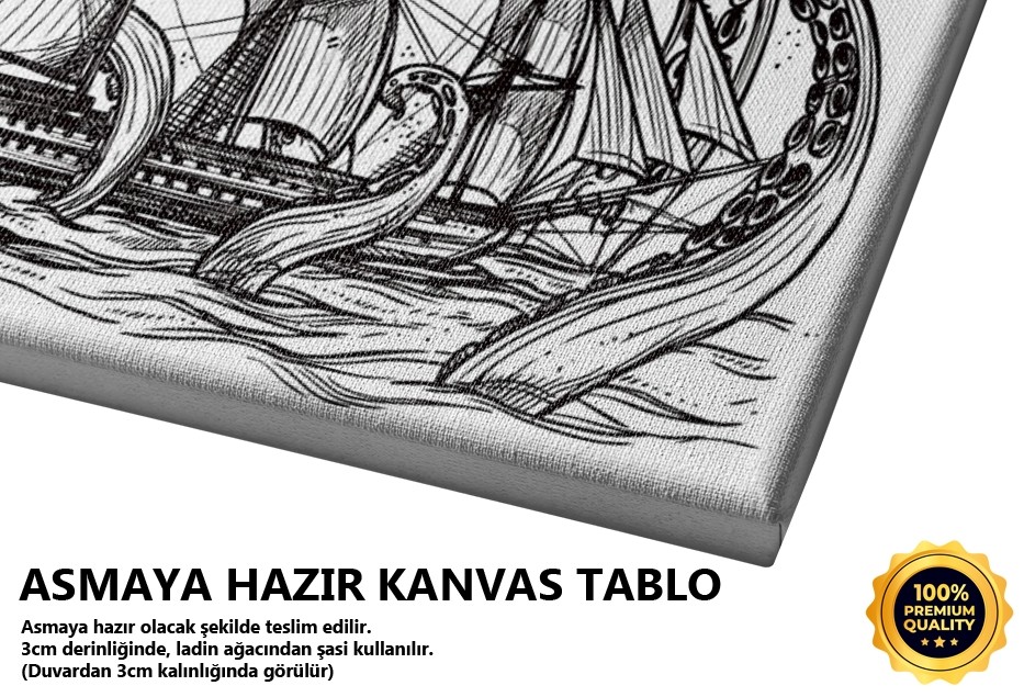 Ahtapot Vapur Tablo