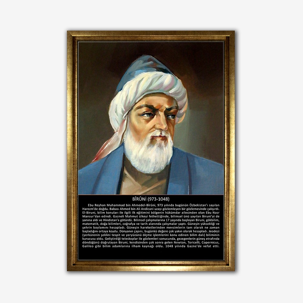 Biruni (973-1048) Tablo
