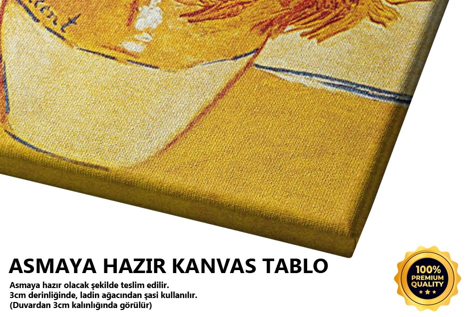Vazoda Ayçiçekleri 2 Tablo