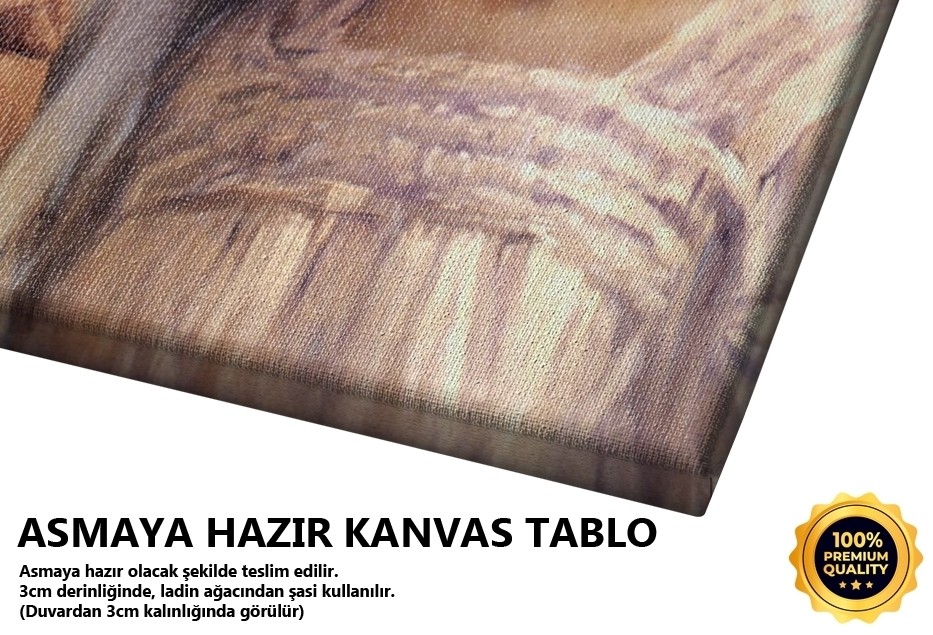 Çiçekli Melek Tablo
