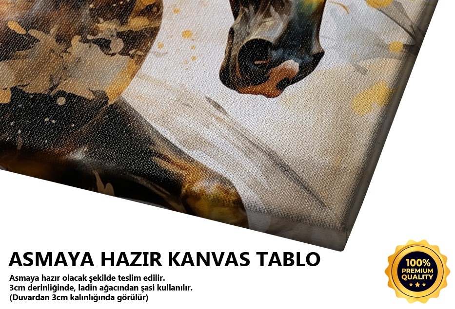 Koşan At - Dinamik Kompozisyon