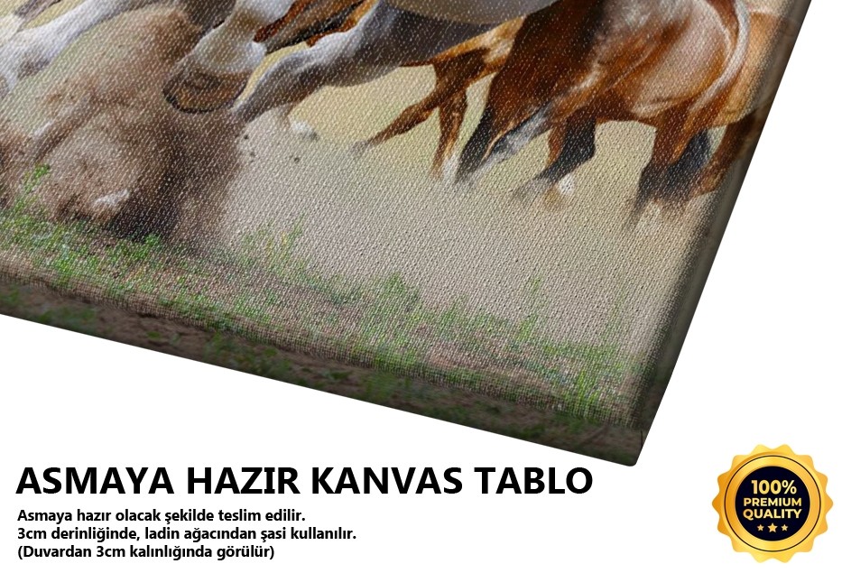 Koşan Atlar Tablo
