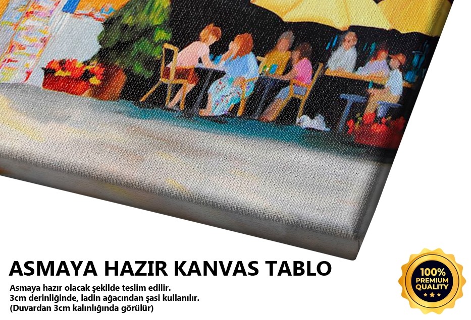 Kafe'de Oturanlar Tablo