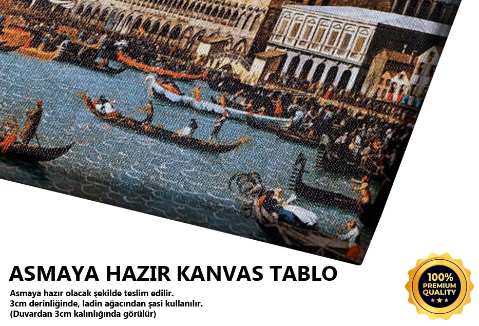 Bucintoro'nun Venedikten Gidiş Tablo