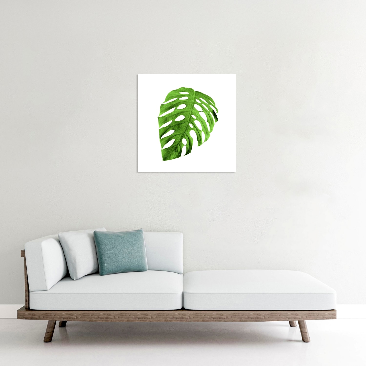 Açık Monstera Tablo
