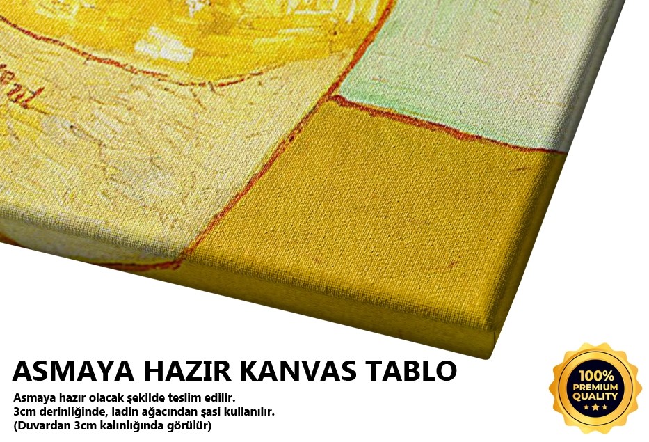 On İki Ayçiçekli Vazo, 1888 Tablo