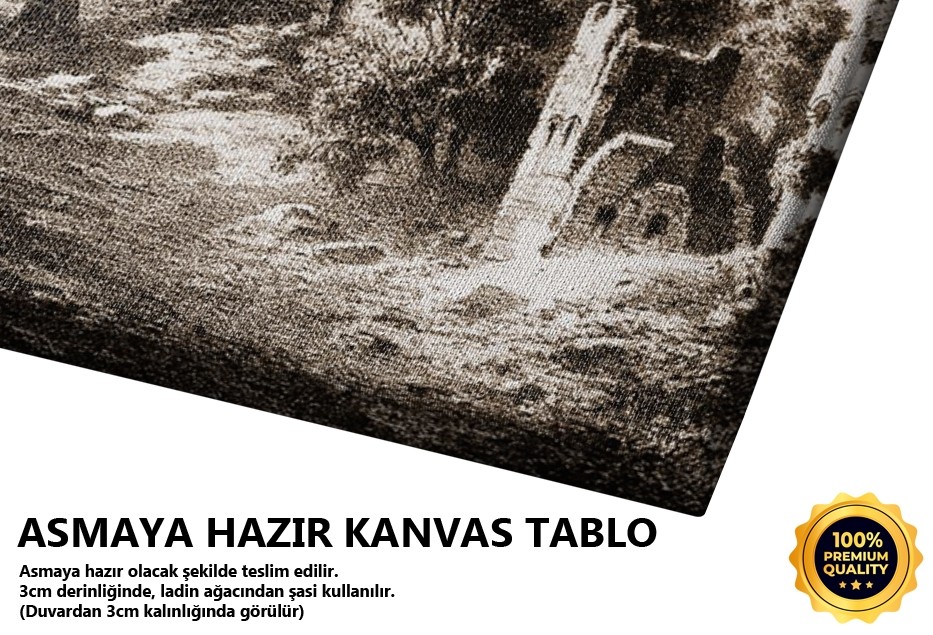 Altın Kapısı Yakınında Duvar Ötesinde Tablo