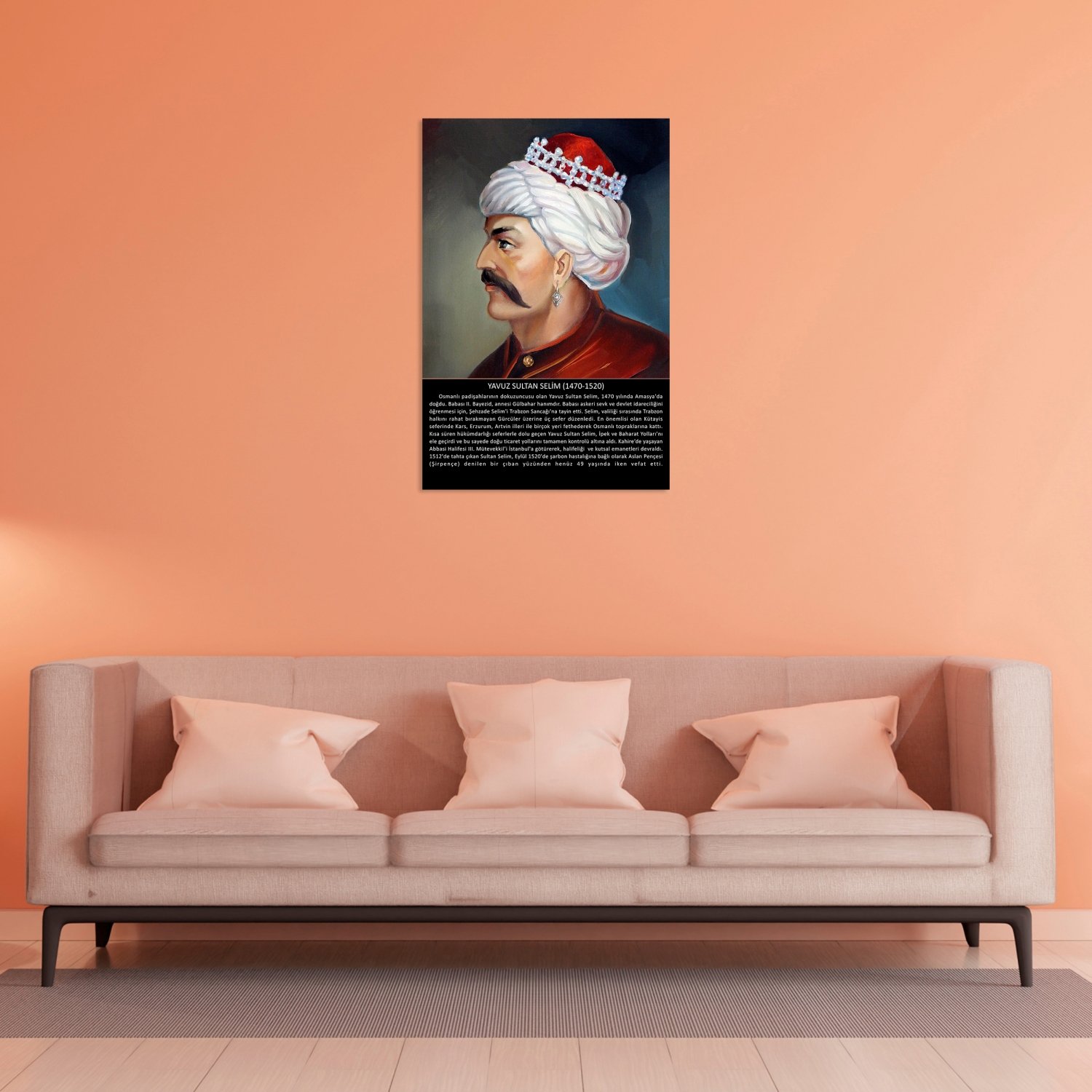 Yavuz Sultan Selim (1470-1520) Tablo