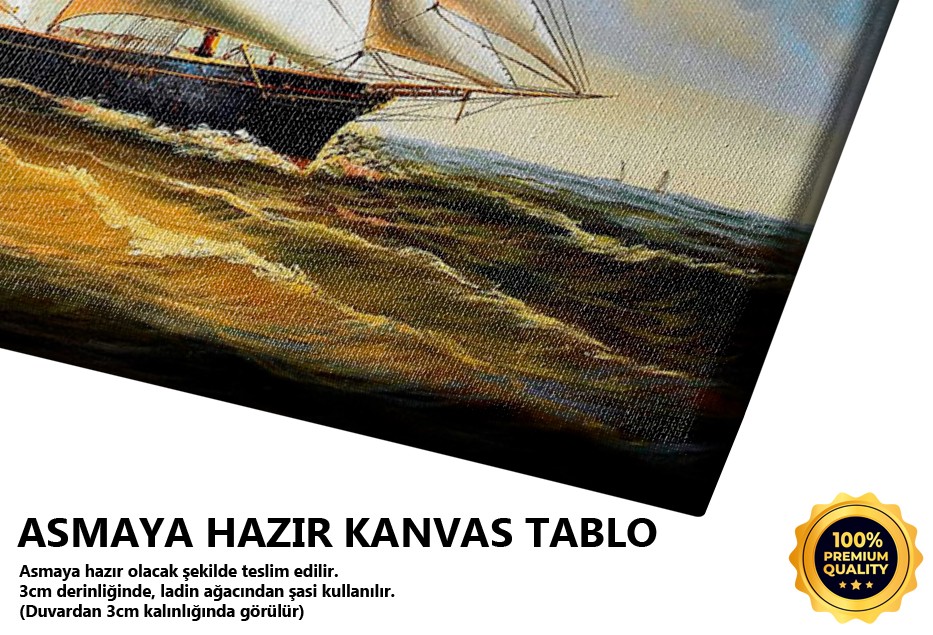 Denizde Yelkenli Tablo
