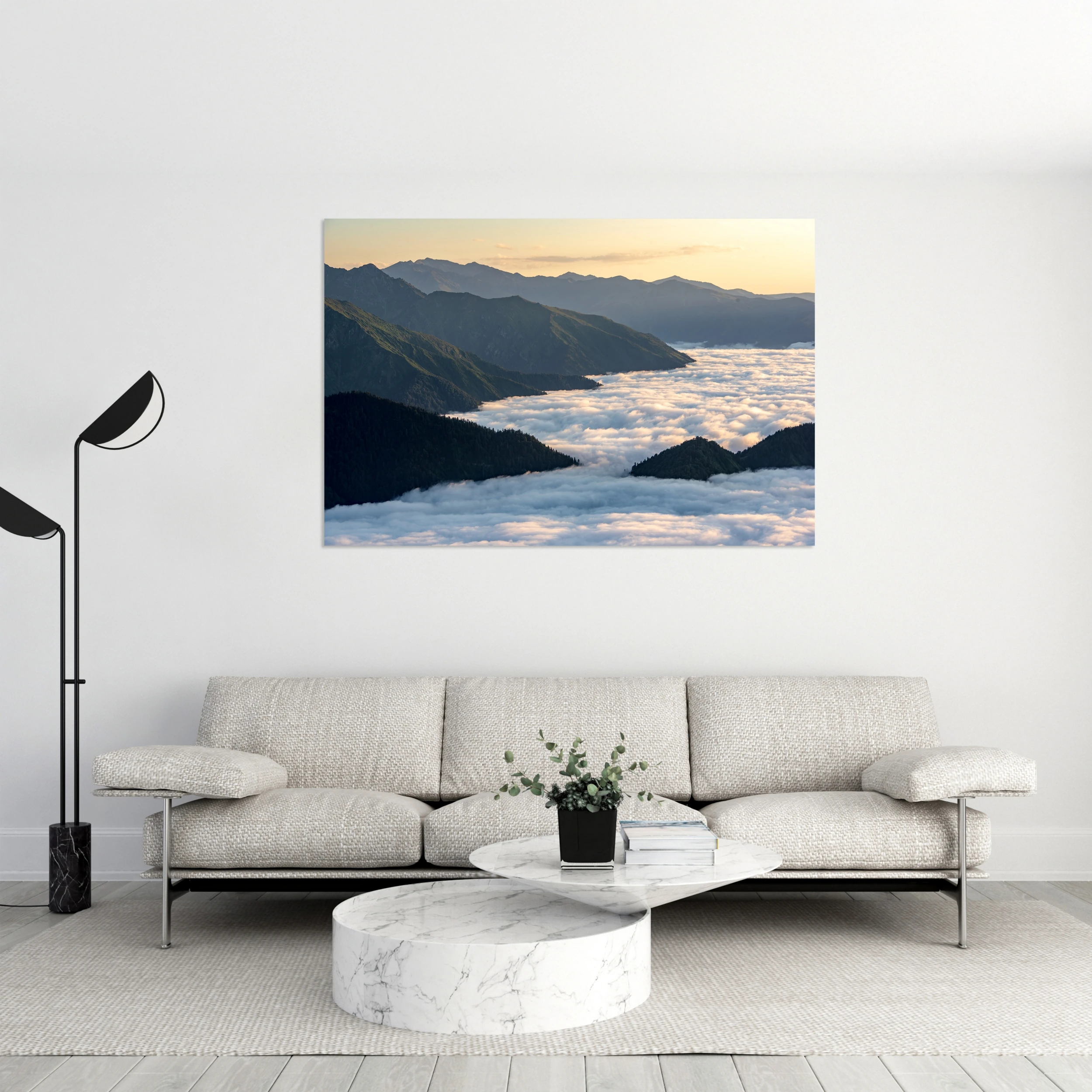 Huser Yaylası ve Bulutlar