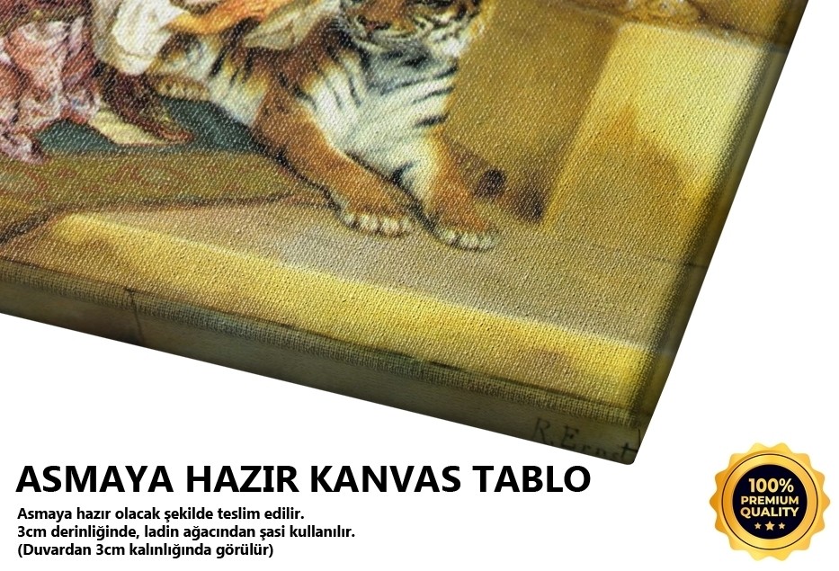 Kaplan Ve Kız Tablo